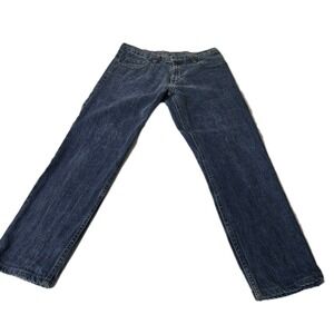 Dearborn Denim Jeans Men's 32 x 28 Blue Made In Chicago USA
